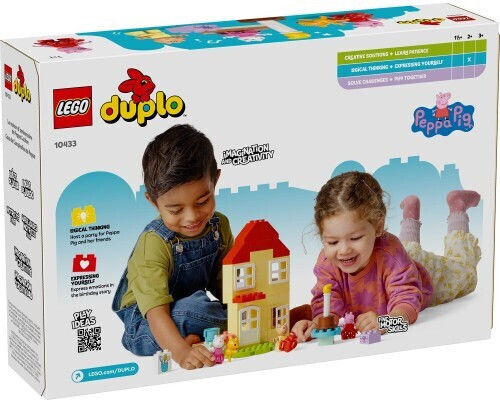 LEGO Duplo Peppa Pig Birthday House για 2+ Ετών 59τμχ