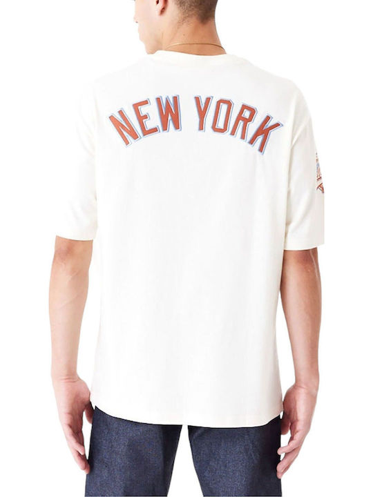 New Era World Series Tricou Ecru
