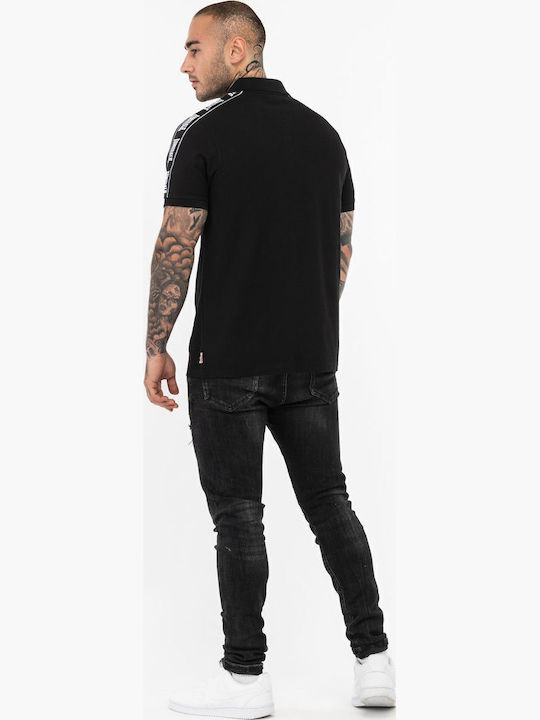 Setter Polo Blouse Black/white