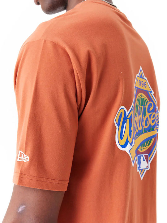 Mlb World Series Αθλητικό T-shirt Brown