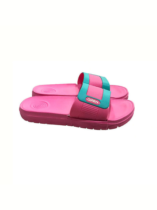 Ustyle Women's Slides Fuchsia