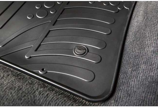 Auto Gs Rear Mats 2pcs for Peugeot 308 Opel Astra Black