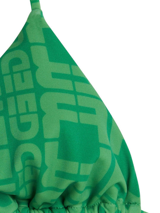 Triangle Bikini Top Green