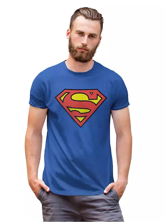 Heroes INC Μπλούζα Superman Βαμβακερή