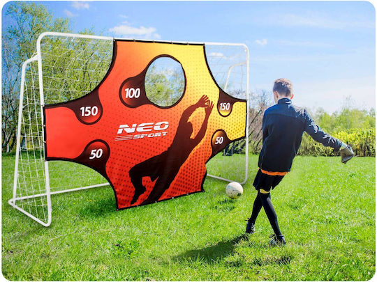 NEO Sport Plasă Ținte pentru Antrenament Fotbal 245x155x80cm