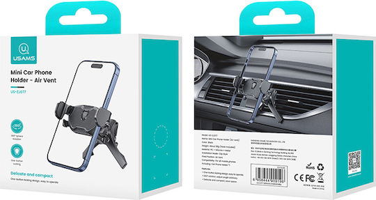 Usams Car Mobile Mount with Anti-Slip Surface Black