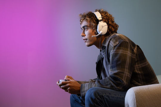 Turtle Beach Recon 70 Over Ear Gaming Headset with 3.5mm Connectivity White for Nintendo Switch PC PS4 PS5 XBOX