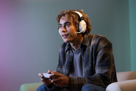 Turtle Beach Recon 70 Over Ear Gaming Headset with 3.5mm Connectivity White for Nintendo Switch PC PS4 PS5 XBOX
