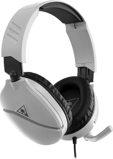 Turtle Beach Recon 70 Over Ear Gaming Headset with 3.5mm Connectivity White for Nintendo Switch PC PS4 PS5 XBOX