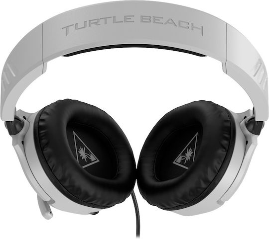 Turtle Beach Recon 70 Over Ear Gaming Headset with 3.5mm Connectivity White for Nintendo Switch PC PS4 PS5 XBOX
