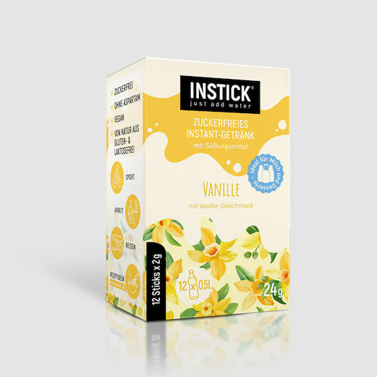 Instick Vanille Zuckerfrei 2.5gr 12Stück