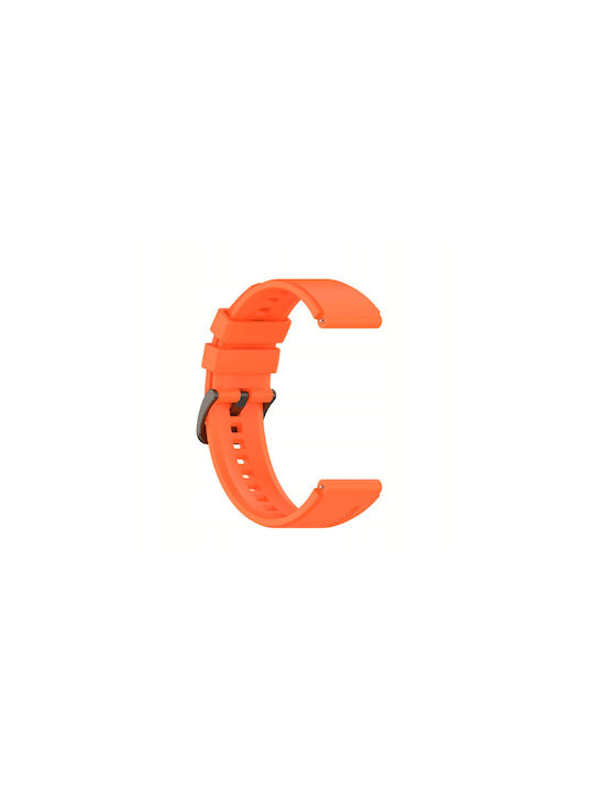 Spacecase Easy Band Universal Silicone Strap for Smartwatches 20mm Orange 5905123404658