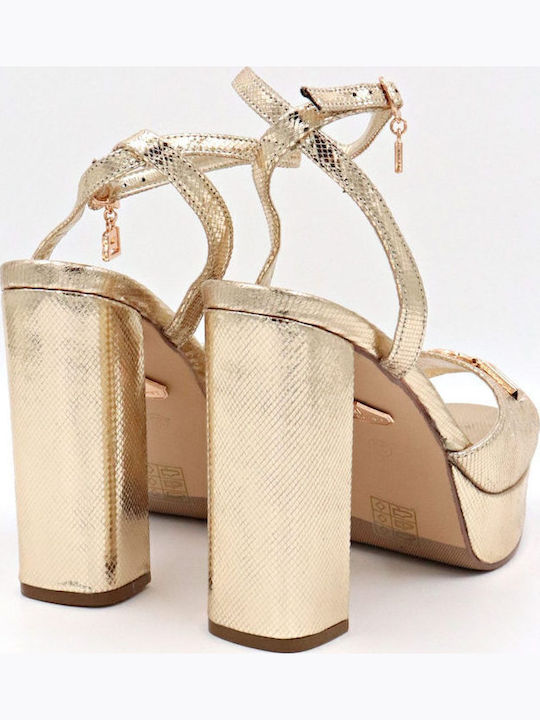Sandalen Gold
