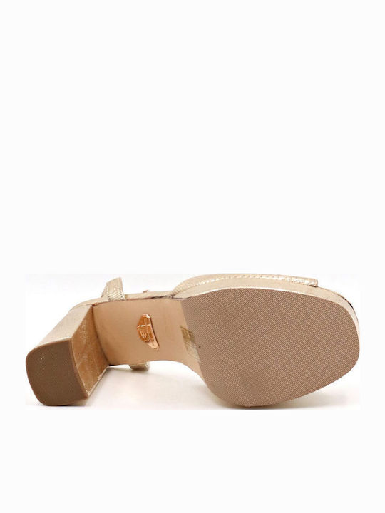 Sandalen Gold