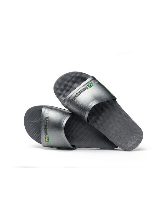 Havaianas Ανδρικά Slides Ασημί