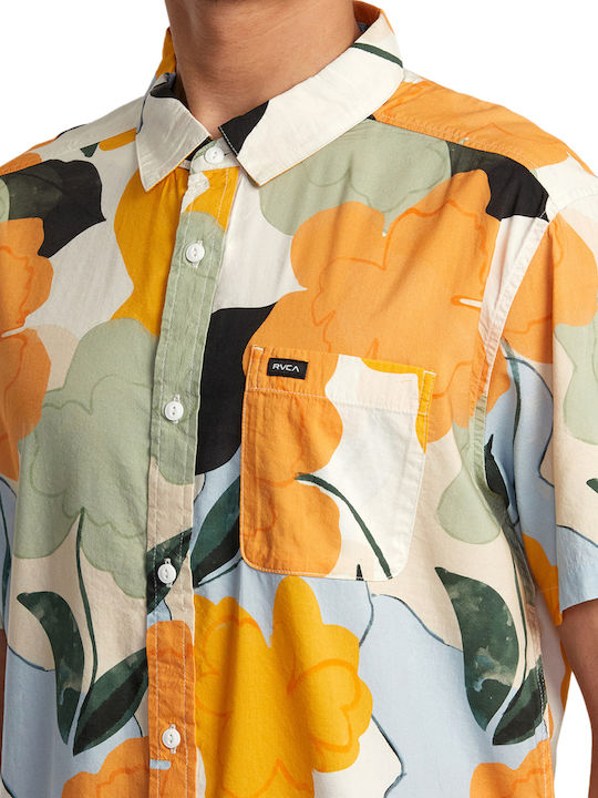 Short-sleeved Cotton Shirt Multicolour