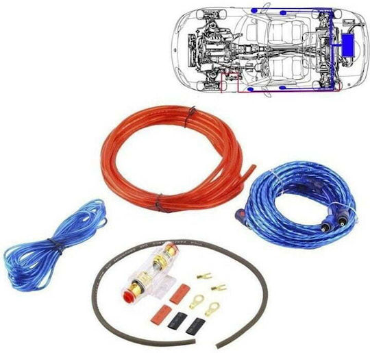 PerVoi Set de Cabluri Audio Auto Amplificator Auto
