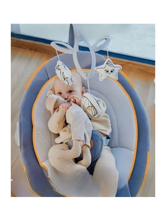 Lionelo Electric Baby Relax Mell with Music Beige Sand for Child up to 9kg