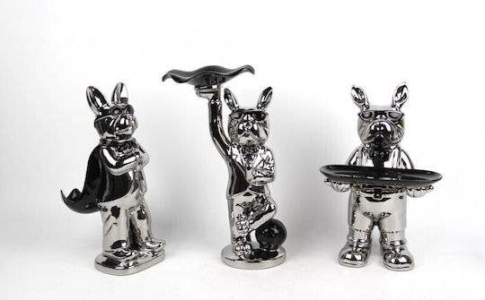 Karvounis Decorative Dog made of Ceramic 20x20x30.5cm 1pcs