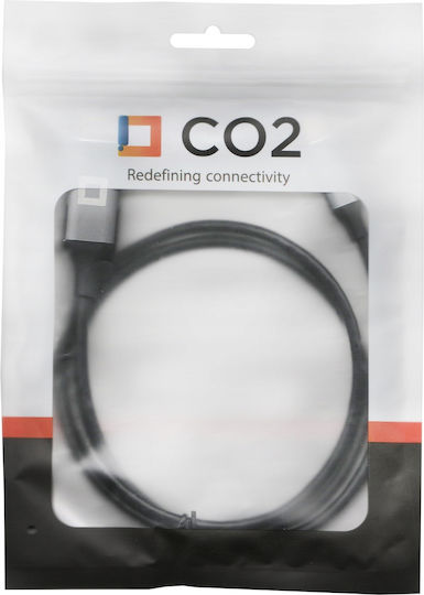 HDMI 2.1 Ултра Висока Скорост 48Gbps 4K 120Hz HDR VRR HDMI Кабел HDMI Мъжки - HDMI Мъжки 1м Сив
