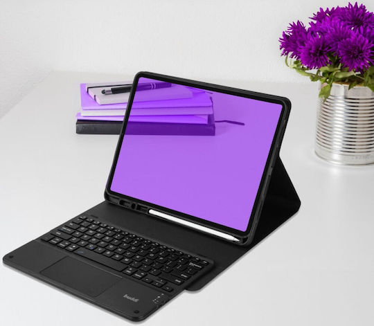 Buddi Zuna Flip Cover with Keyboard in English US Blacη (Samsung Galaxy Tab A9 Plus 11" X210 / X215 / X216) 121515