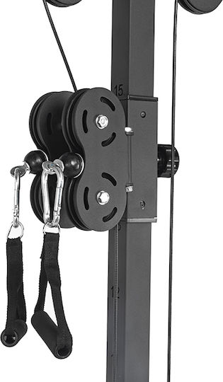 Viking Rücken-Seilzug mit Gewichten 48kg