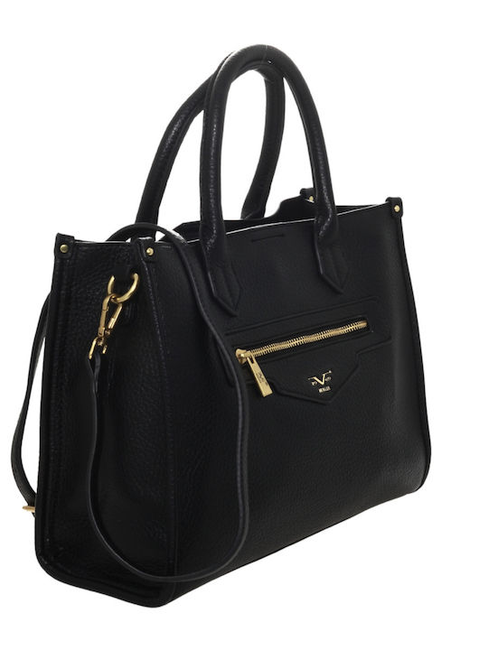 19V69 Women's Bag Tote Hand Black