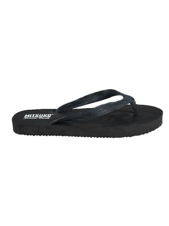 Mitsuko Women's Flip Flops Black