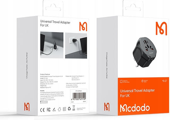 Mcdodo Steckdosenadapter zu Universal