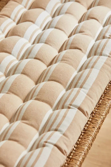 Calma House Bench Cushion for Garden Beige 40x120cm (Various Colors)