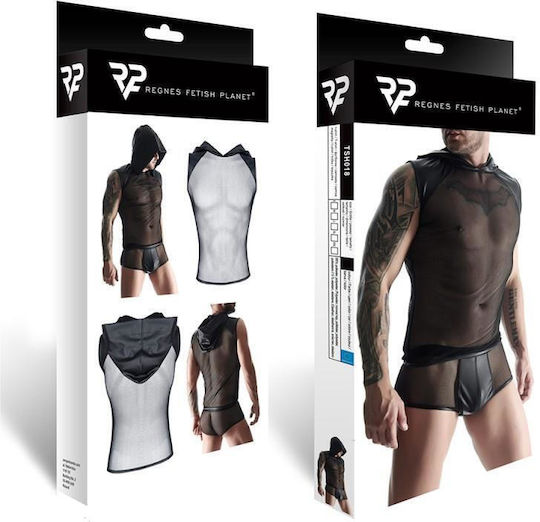 Boss Of Toys Sexy Herren Top Schwarz