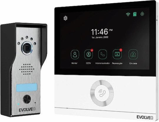 Evolveo Σετ Θυροτηλεφώνου Λευκό