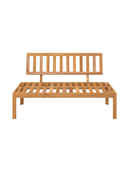 Zweisitziges Sofa Außenbereich aus Paletten 120x80cm