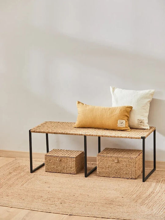 Παγκάκι Εξωτερικού Χώρου Ξύλινο 120x120cm