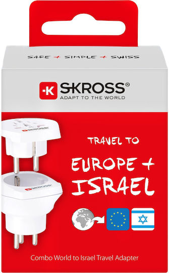 Skross Adaptor Priză de la Universal în Israel