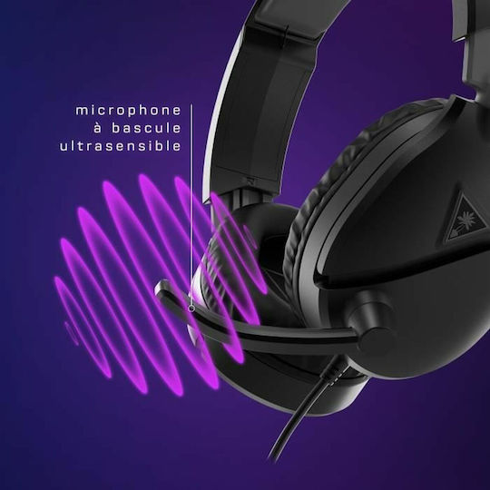 Turtle Beach Recon 70 Over Ear Gaming Headset με σύνδεση 3.5mm for Nintendo Switch / PC / PS4 / PS5 / XBOX