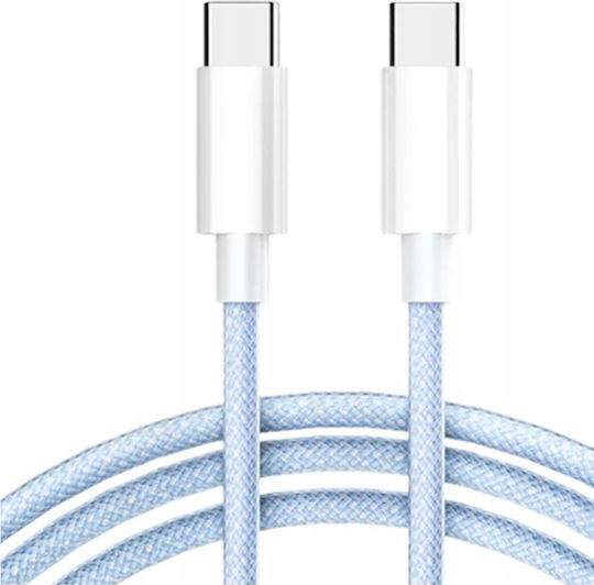 Cablu USB 2.0 USB-C Masculin - USB-C 60W Roz 1m CO2-0130