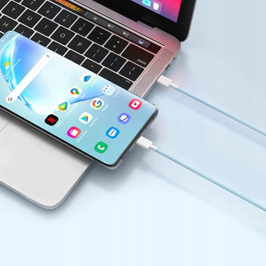 USB Typ-C Kabel USB-C männlich - USB-C 60W Grüne 1m CO2-0132
