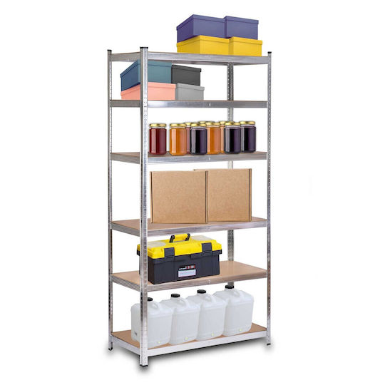 Humberg Ραφιέρα Dexion 110x50x222εκ. με 6 Ράφια Συνολικής Αντοχής 900kg