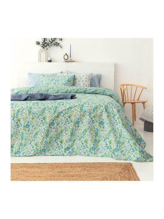 Palamaiki Sheet Sets Single 170x260cm. Menta Printed FL6232 3pcs