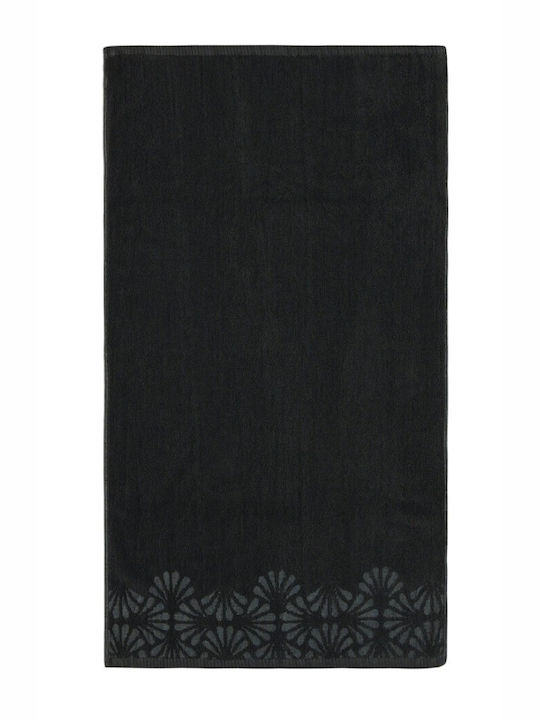 Kentia Facecloth 50x90cm. Black Weight 550gr/m²