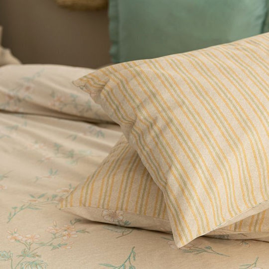 Palamaiki Sheet Sets Single 170x260cm. Fashion Life Fl6239 Beige 3pcs