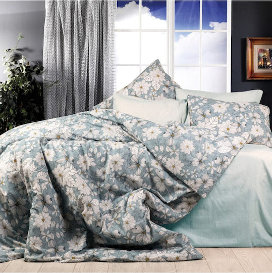 Dimcol Set Übergröße 4Stück 220x240cm Hera 425 White
