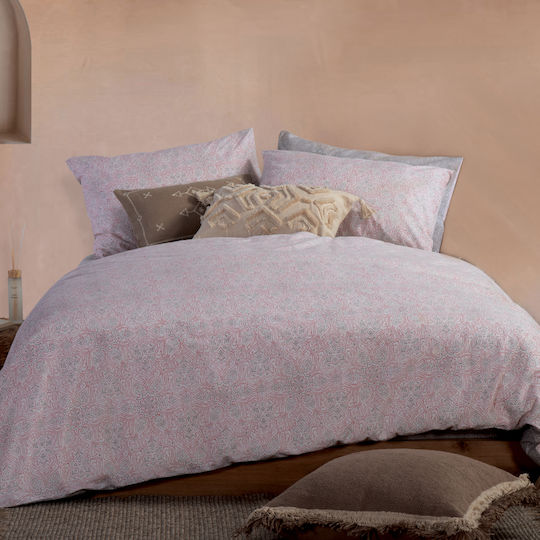 Nef-Nef Homeware Set Cearșafuri 240x270cm. Roman Roman Rose 4buc