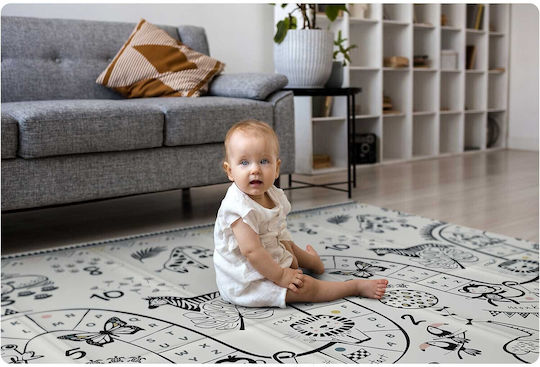 Nukido Χαλάκι Δραστηριοτήτων Γαλάζιο 200x180cm Πάχους 10mm