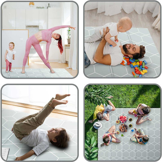 Nukido Activity Mat Albastru deschis 200x180cm Thickness 10mm
