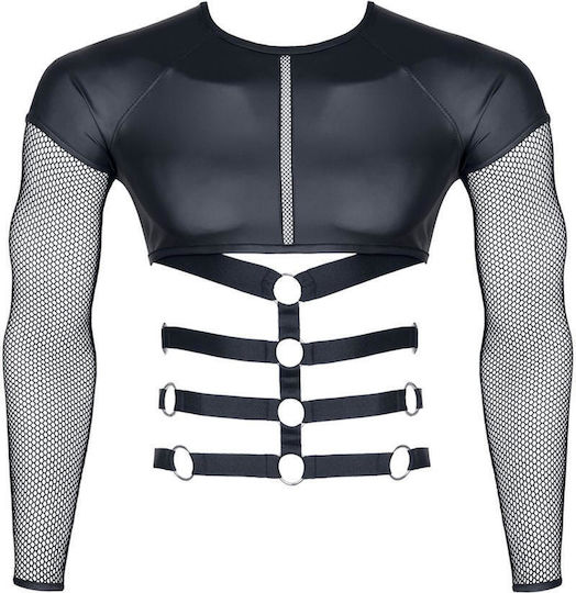 Boss Of Toys Top Sexy pentru bărbați Negru