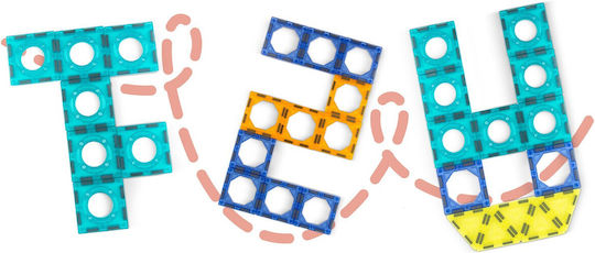 Ricokids Μαγνητικό Παιχνίδι Κατασκευών