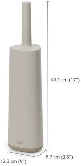 Joseph Joseph Kunststoff Badezimmer Toilettenbürste Beige