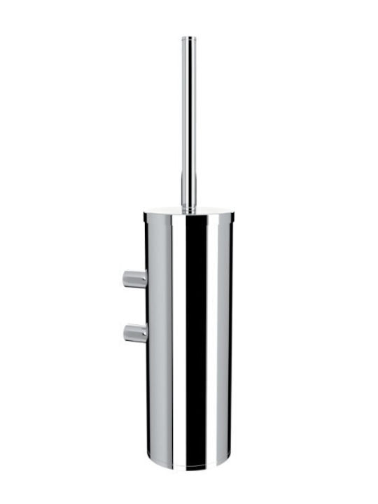 Verdi Metallisch Badezimmer Toilettenbürste Silber